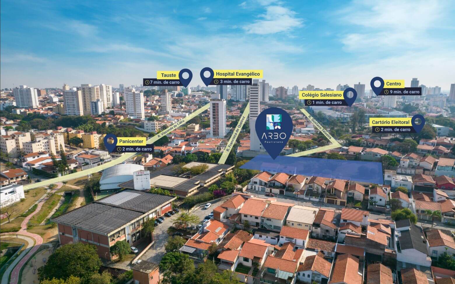 bairros valorizados garantem segurança e maior rentabilidade